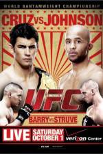 Watch UFC on Versus 6 Cruz vs Johnson Goojara
