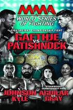 Watch World Series of Fighting 8: Gaethje vs. Patishnock Goojara