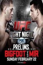Watch UFC Fight Night 61 Bigfoot vs Mir Prelims Goojara