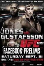 Watch UFC 165 Facebook Prelims Goojara