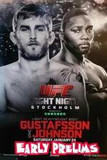 Watch UFC on Fox 14 Gustafsson vs Johnson Early Prelims Goojara