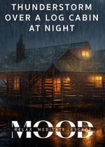 Watch Thunderstorm Over a Log Cabin at Night: Mood - Relax, Meditate, Escape Goojara