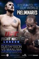 Watch UFC Fight Night 38: Gustafsson vs. Manuwa Preliminaries Goojara