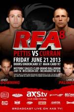 Watch RFA 8: Pettis vs. Pegg Goojara