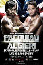 Watch Manny Pacquiao vs Chris Algieri Goojara