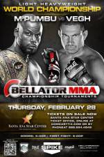 Watch Bellator 91 Christian M’Pumbu vs. Attila Vegh Goojara