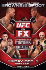 Watch UFC on FX 5 Browne Vs Bigfoot Goojara